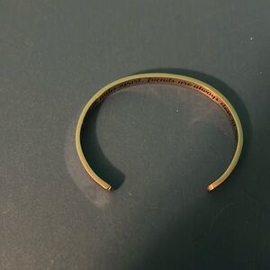 Silver cuff bracelet